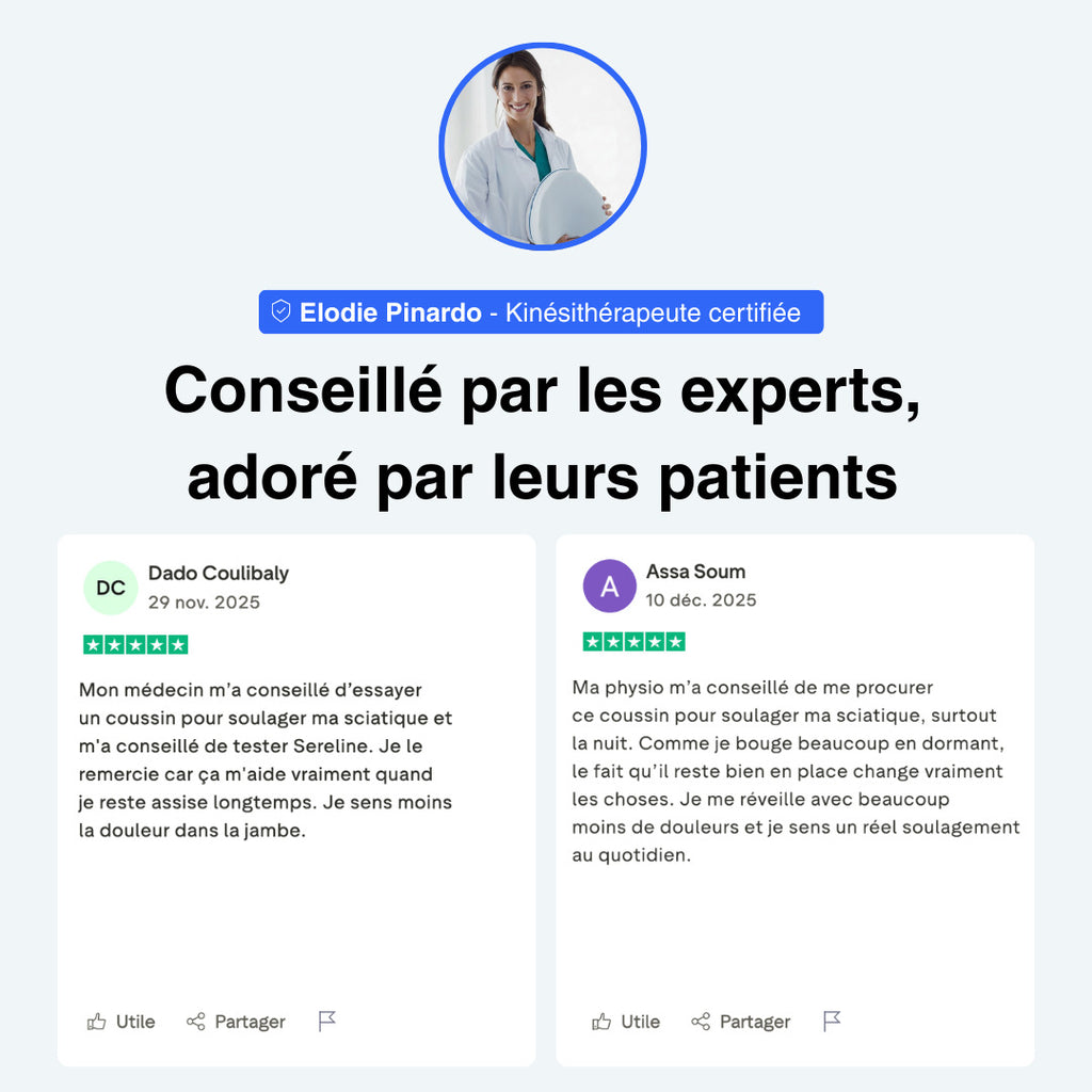 Coussin orthopédique anti-douleur