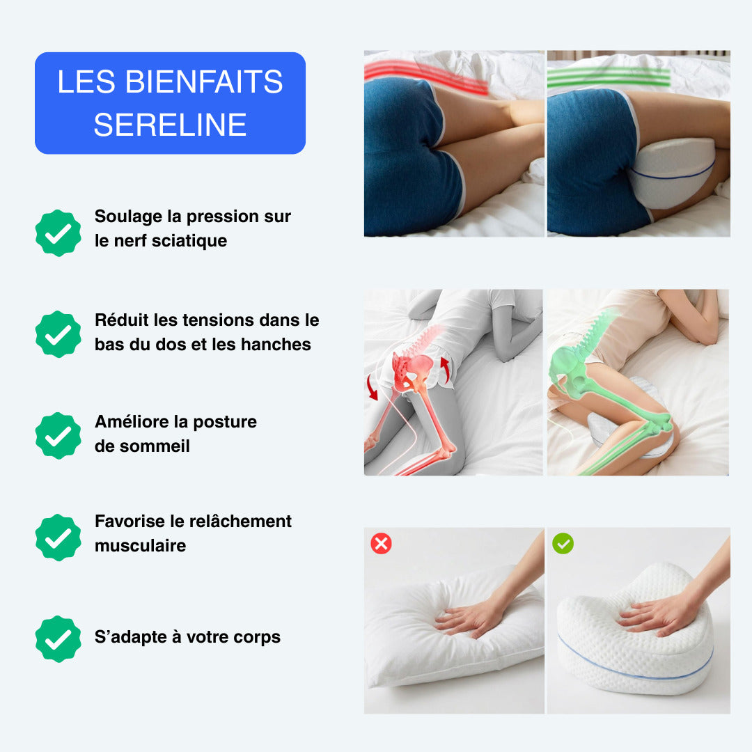 Coussin orthopédique anti-douleur